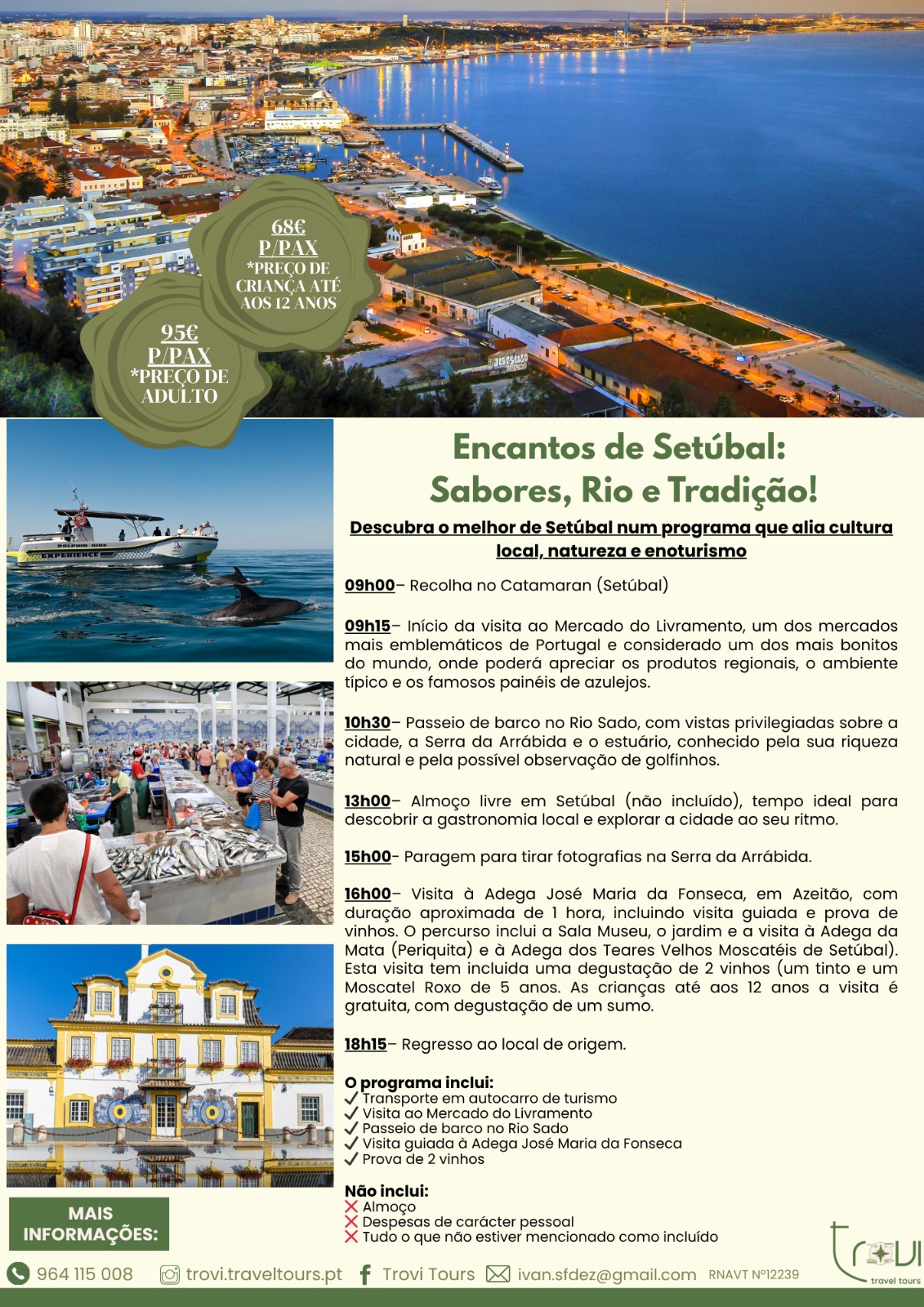 Roteiro Partida de Setúbal — Setúbal
